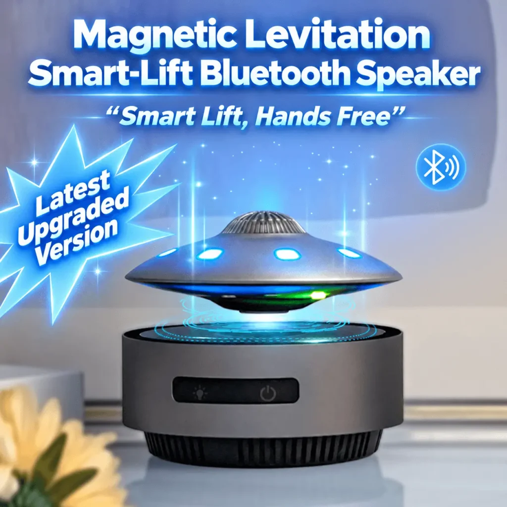 Automatic Rising UFO Magnetic Levitation Speaker