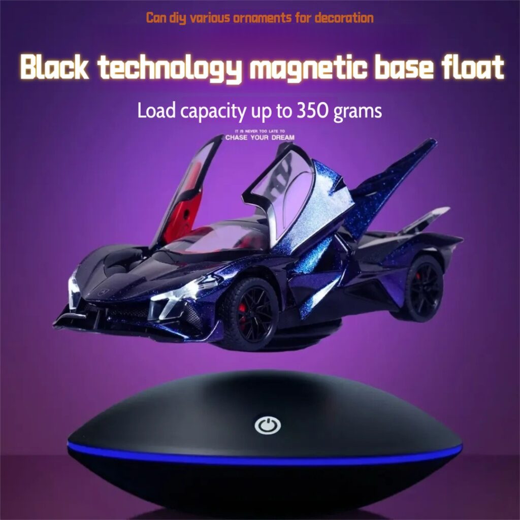 Glow Magnetic Levitation Base & Supercar Model