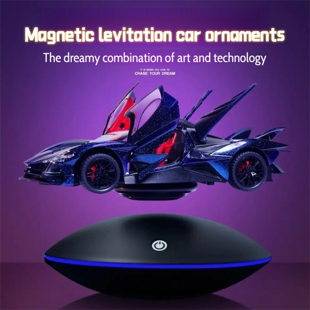 Glow Magnetic Levitation Base & Supercar Model