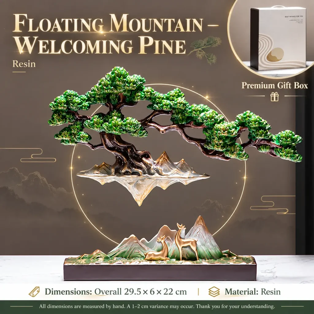 New Chinese-Style Floating Rockery Ornament