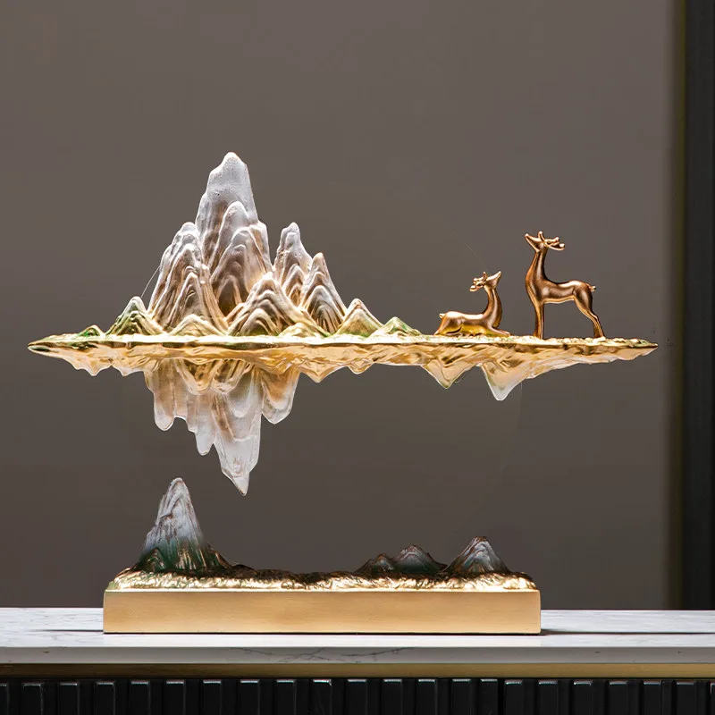 New Chinese-Style Floating Rockery Ornament