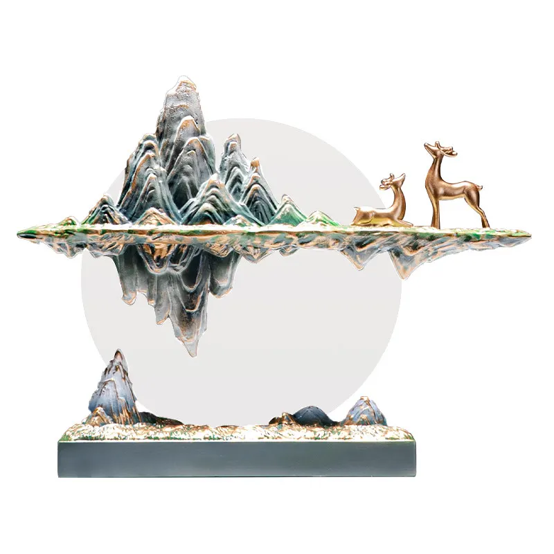 New Chinese-Style Floating Rockery Ornament